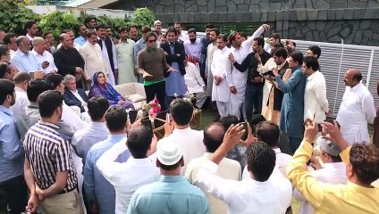 Imran Khan address to party workers after joining of Firdous Ashiq Awan