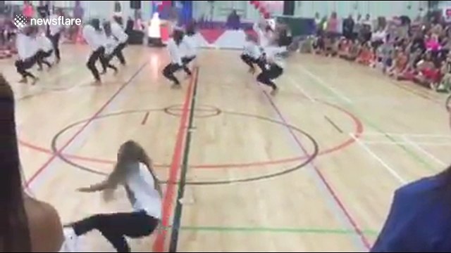 Manchester attack survivors lead dance tribute to victims