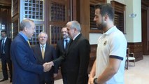 Cumhurbaşkanı Erdoğan Fenerbahçe Erkek Basketbol Takımı'nı Kabul Etti
