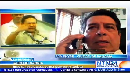 “Su muerte es el final de un capítulo de los panameños”: Aurelio Barría, dirigente de la Cruzada Civilista sobre Manuel