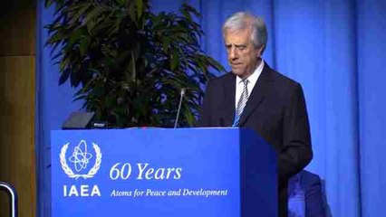 Vázquez insta al desarme nuclear ante confrontación con Corea del Norte