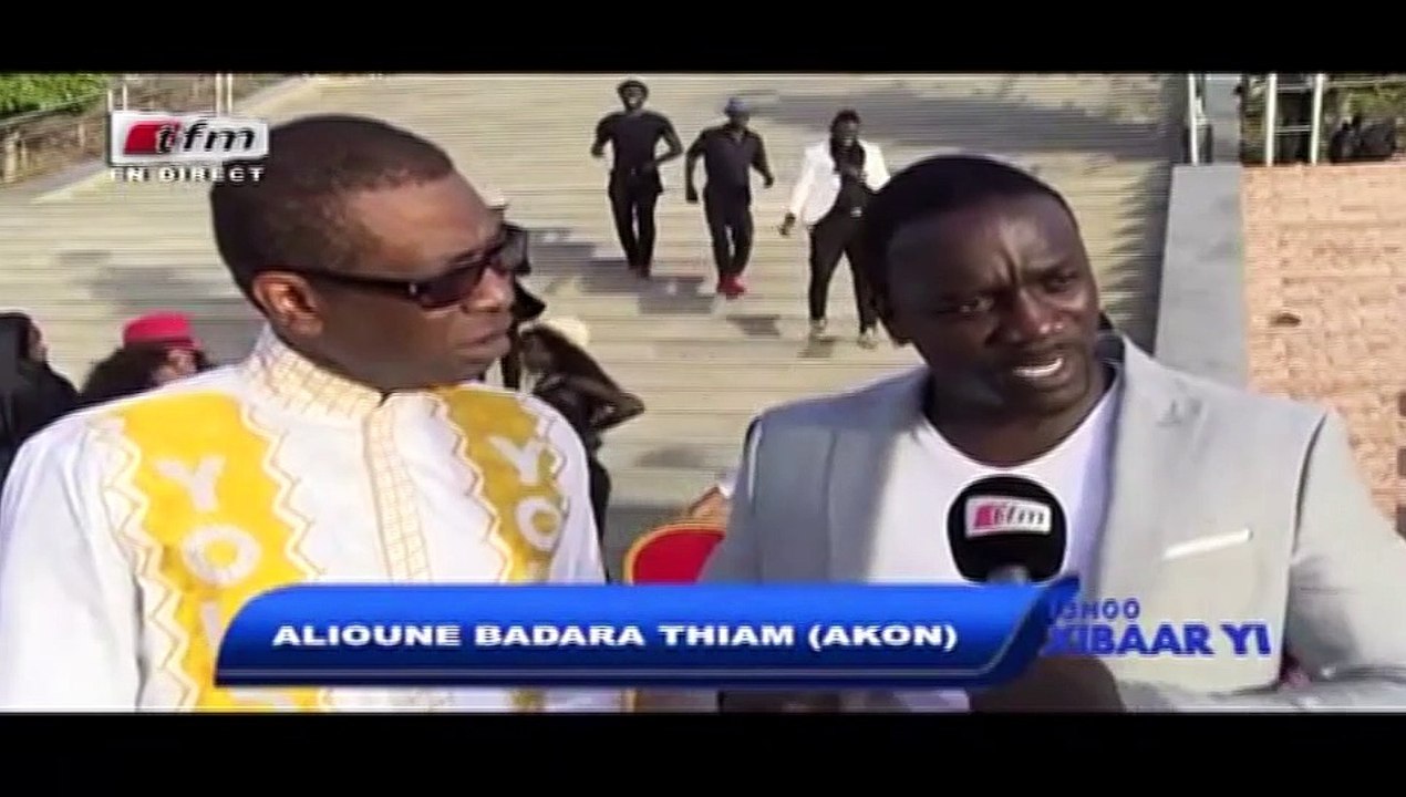 TOURNAGE CLIP YOUSSOU NDOUR ft AKON "Khaliss"