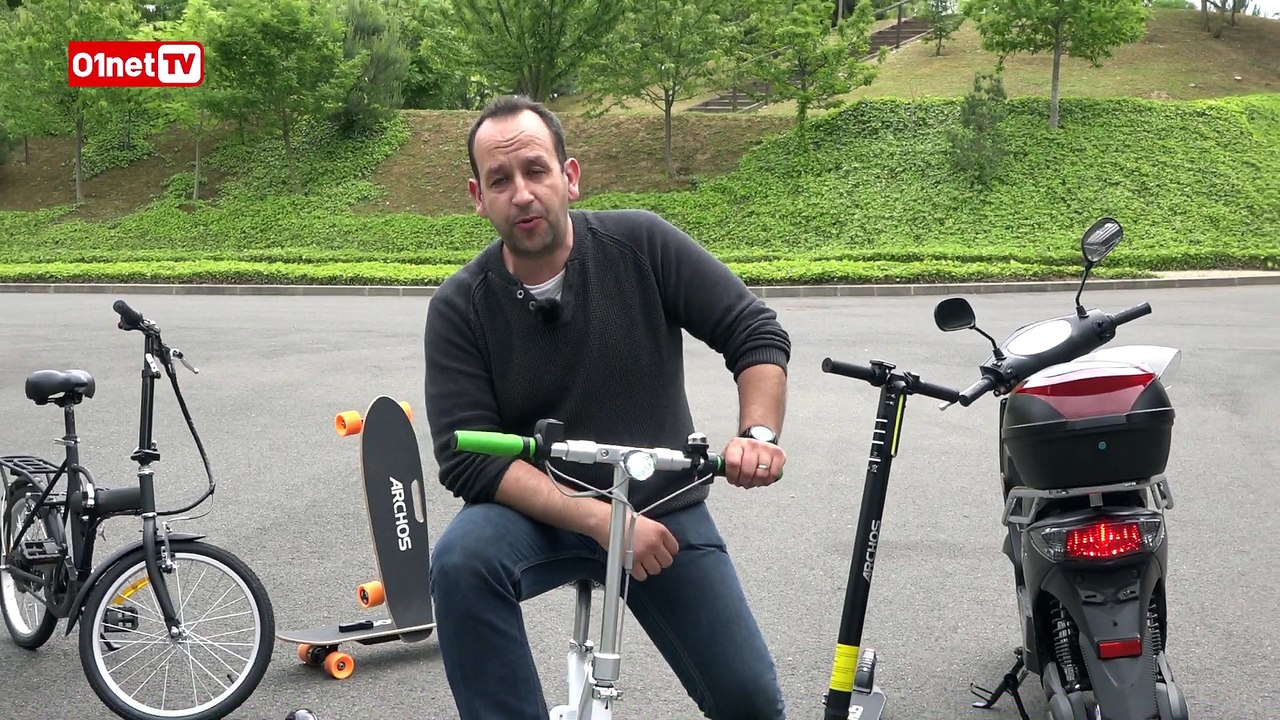 Scooter, vélo, skateboard… Archos complète son offre de mobilité électrique