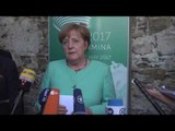 #G7Taormina, Conferenza stampa della Cancelliera di Germania Angela Merkel (27.05.17)