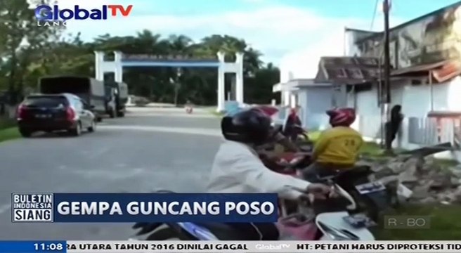 Gempa 6,6 SR di Poso Akibatkan Puluhan Bangunan Alami Kerusakan