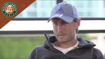 Roland Garros 2017 Interview avec Lucas Pouille, partie 1