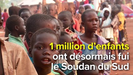 Un million d'enfants réfugiés au Soudan du Sud