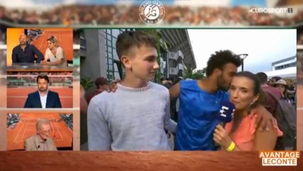 Les attitudes déplacées du tennisman Maxim Hamou à une journaliste