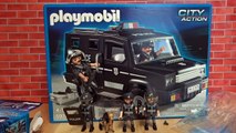 Playmobil City Action Police! SWAT, Police Station, Tical Unit, Police Car with Camera