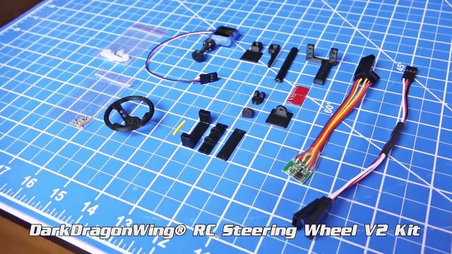 DarkDragonWing® RC Steering Wheel V2