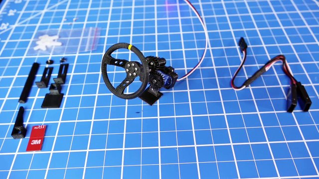 DarkDragonWing® RC Steering Wheel