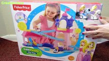 Fisher Price Little People Disney Princess Klip Klop Stable Review!