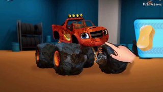 Playtime With Blaze and the Monster Machines   Wash and Play - CAR WASH   Videos f