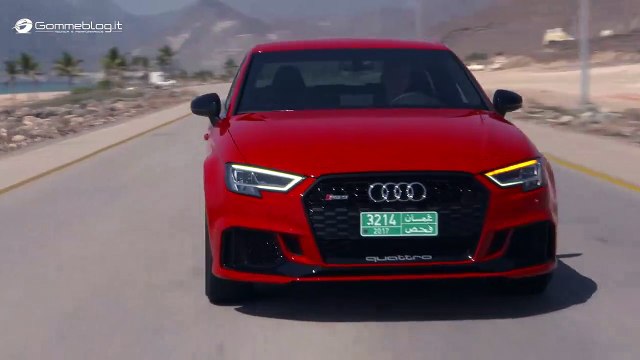 2017 Audi RS 3 SEDAN 400 HP CAR Exhaust Sound Acceleration Test Drive [GOMM