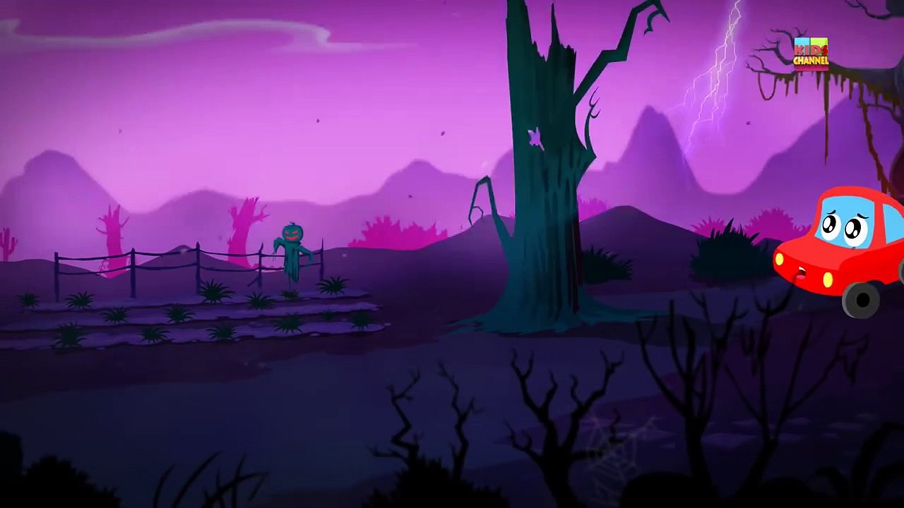 Little Red Car   Halloween Is Back   Haunted House Monster Truck   Halloween Videos For Chi