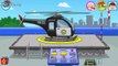 Police Car, Police Helicopter - Cars for Kids   Cars Factory, CAR WASH - Game Cartoon for
