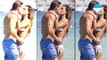 EOTB's Nicole Bass flaunts her phenomenally toned abs in skimpy white bikini as she locks lips with love rat beau Jacques Fraser during romantic Ibiza trip
