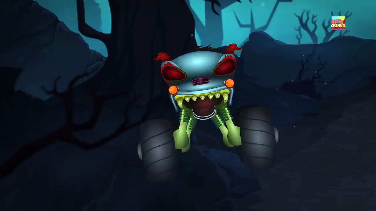 Little Red Car rhymes   Run Little Red Car Run   The Haunted House Monster Truck   E