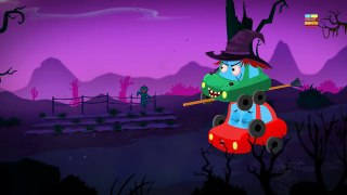 Little Red Car   Halloween Is Back   Haunted House Monster Truck   Halloween Videos For Ch