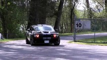 Challenger SRT 392 vs 520 hp of Mustang Roush 5XR-drag race 1 4