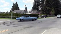 Crazy street accelerations and burnouts,insane sound of muscle cars,rat rods and