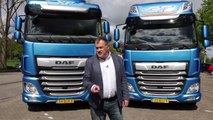 On the road in the New Daf CF and XF - full