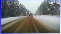 Ultimate Winter Retarded Drivers Fails - Truck and Cars