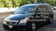 How To Replace the Cabin Air Filter on a Honda O