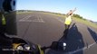 Motorcyclist Fails Trying To Wheelie During