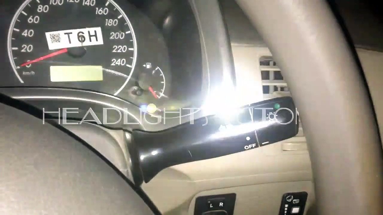 How To Turn On And Use Car Headlights Headlights Tutorial Hindi Urdu