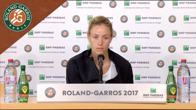 Roland-Garros 2017 : 1T conférence de presse Angélique Kerber