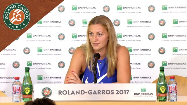Roland-Garros 2017 : 1T conférence de presse Petra Kvitova