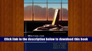 PDF [Download]  Writing for Psychology  For Online