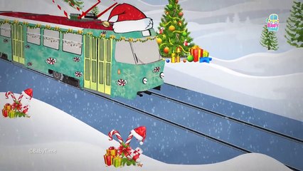 Learning Transport & Railway Vehicles Name   kids Learning vehicles Name With Santa Claus - B