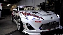 WTF86 MoTeC Antilag tuning & FLAMES! 550hp Big Single Turbo Toyota 86 (BRZ Scion