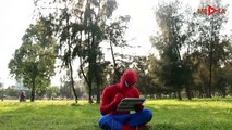 Bagger kinderfilm   Lernen Farben mit spiderman   Bau - Spielzeug Videos für