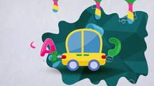 Learning Transport & Railway Vehicles Name   kids Learning vehicles Name With Santa Claus - B