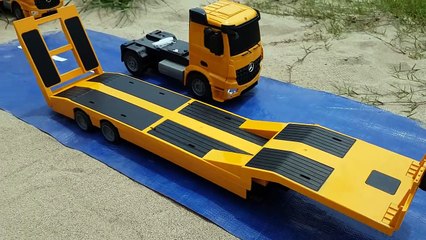 Trucks for children   Excavator for kids   Kids videos   Car toys   Songs for kids   bib