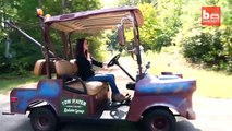Disney Fan Builds Pixar’s ‘Mater’ From Golf Cart  RIDICULO