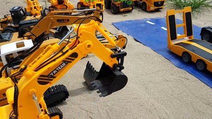 Trucks for children   Excavator for kids   Kids videos   Car toys   Songs for kids   bib
