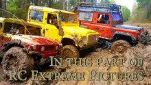 RC Cars MUD OFF Road — Land Rover Defender 90 and Hummer H1 #1— RC Extreme