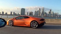 Lamborghini Huracan Spyder Test Drive LOUD Accelerations Downshifts & Revs at Lamborghini