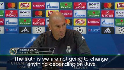 Télécharger la video: We won't change our style to counter Juventus threat - Zidane