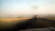 █ BOOM! █ Massive Roadside Bomb Explodes Near U.S. Troop