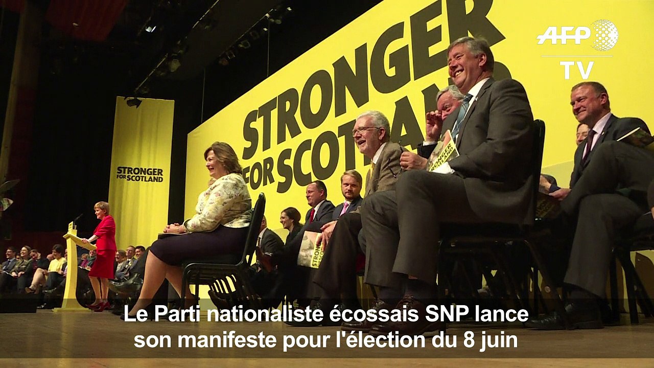 Le SNP écossais lance son programme pour les législatives