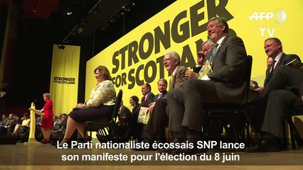 Le SNP écossais lance son programme pour les législatives