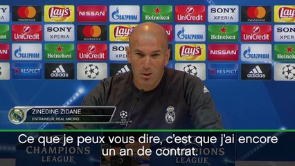 Real Madrid - Zidane : "Je souhaite rester dans ce club"