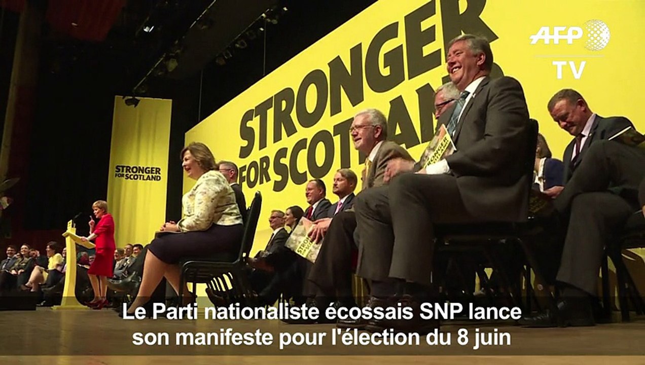 Le SNP écossais lance son programme pour les législatives