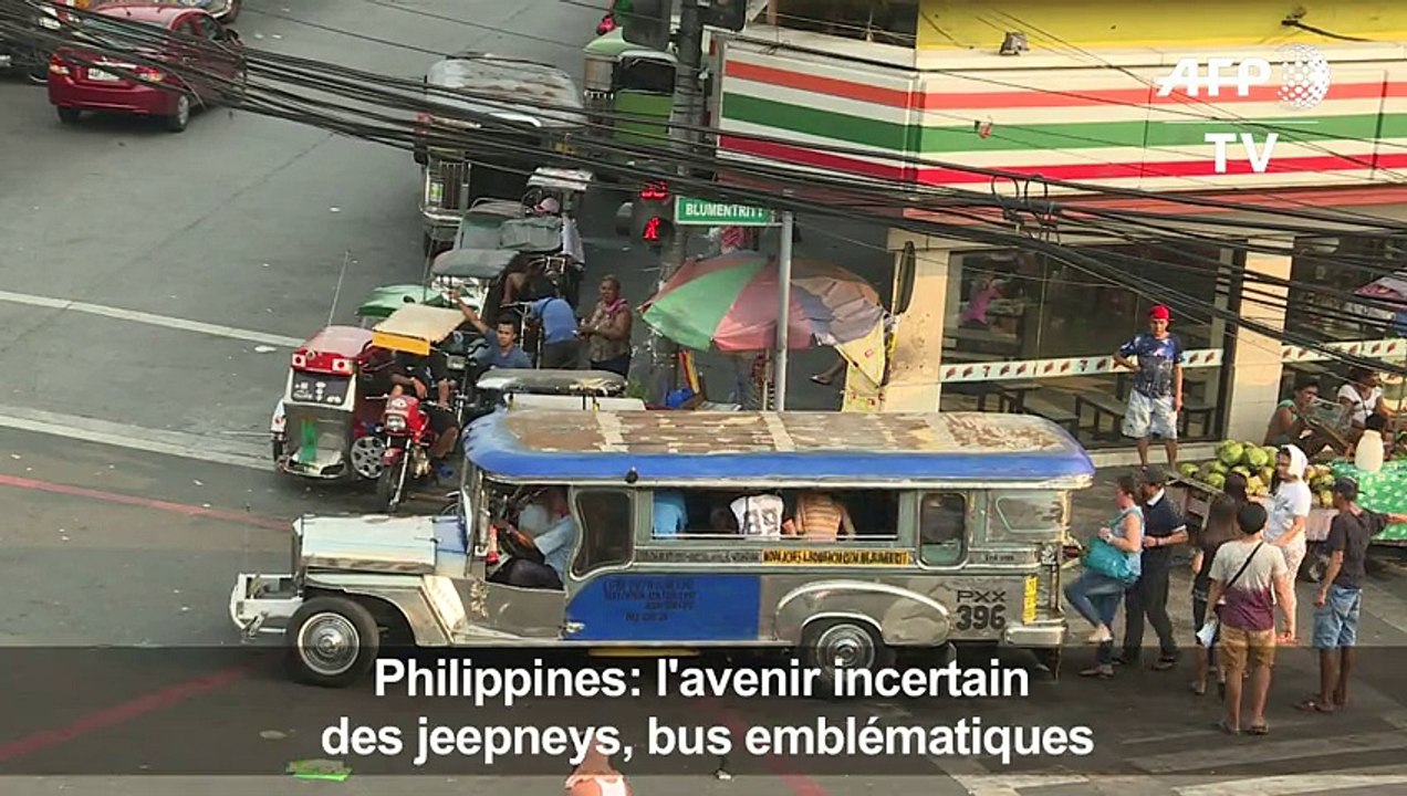 Philippines: l'avenir incertain des jeepneys, b...