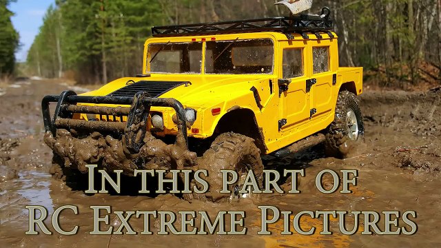 RC MUD Trucks 4x4 Trail — Hummer H1 OFF Road Part Two — RC Extreme